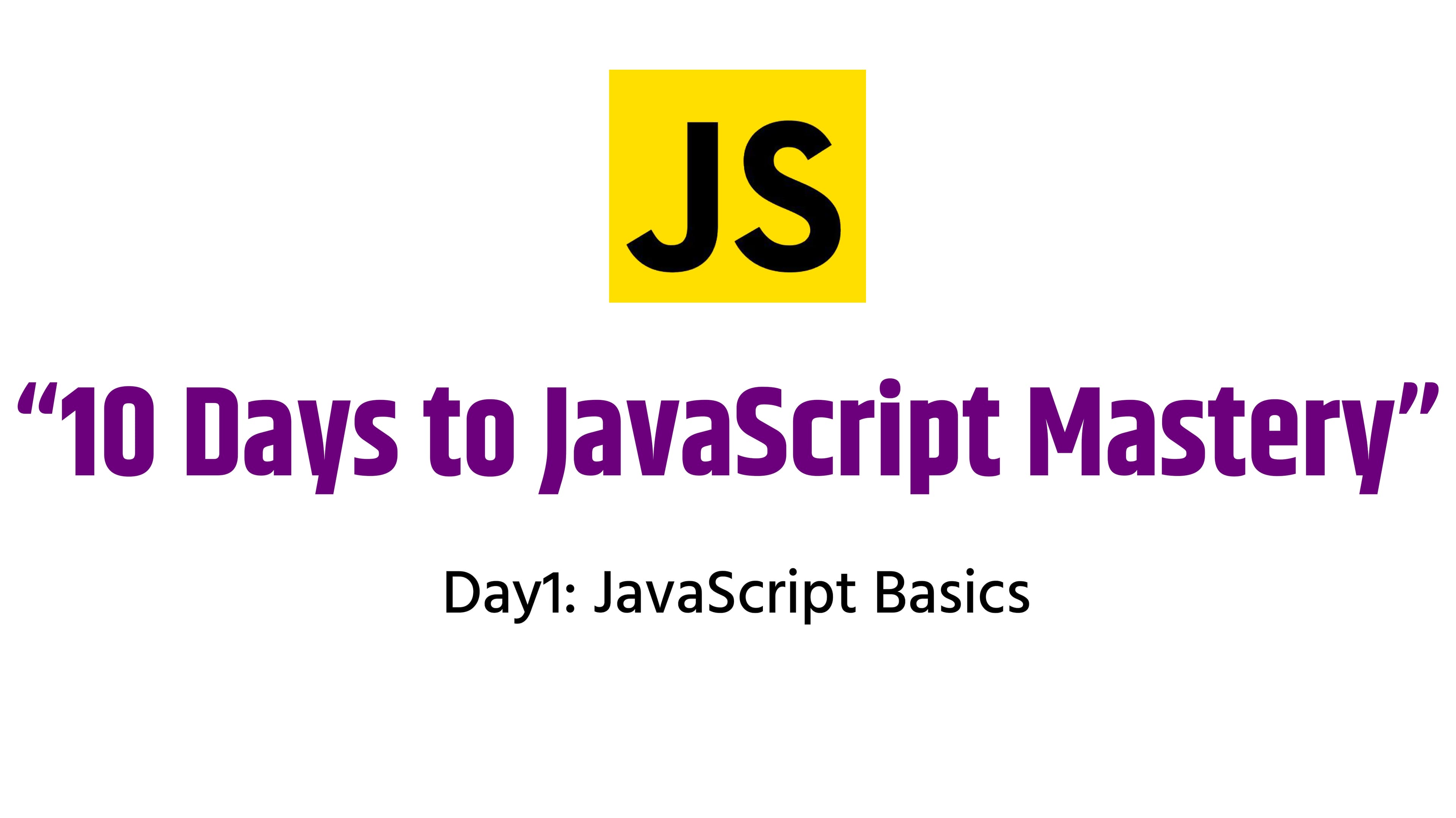 JavaScript Basics for Interviews